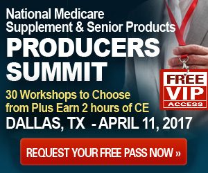 Medicare supplement Sales Summit, April 11, 2017, Dallas