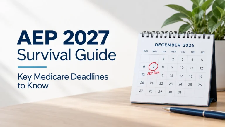 AEP 2027 Survival Guide: Key Medicare Deadlines to Know