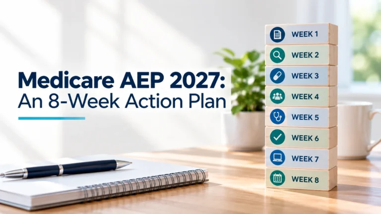 Medicare AEP 2027: An 8-Week Action Plan