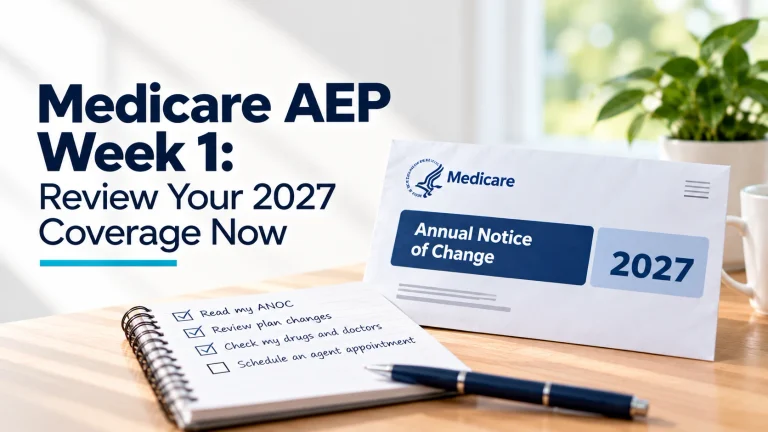 Medicare AEP Week 1: Review Your 2027 Coverage Now